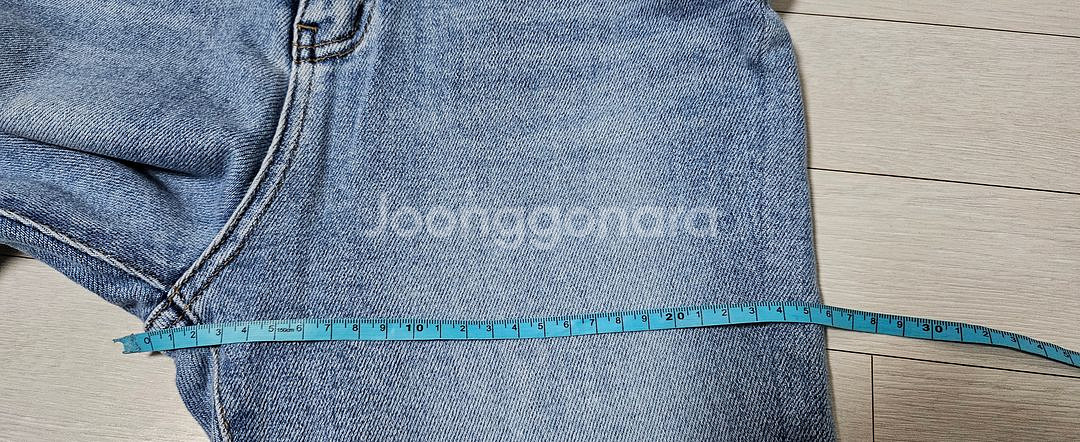 [M]여성-스판일자청바지(연청)--4