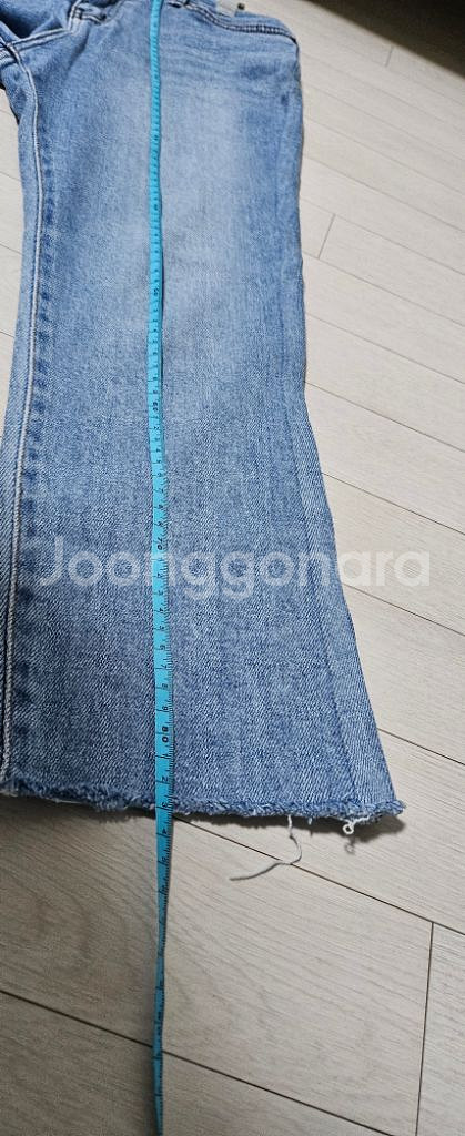 [M]여성-스판일자청바지(연청)--5