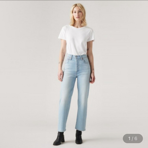 새상품 리바이스 여성 립케이지 스트레이트 앵클진 28