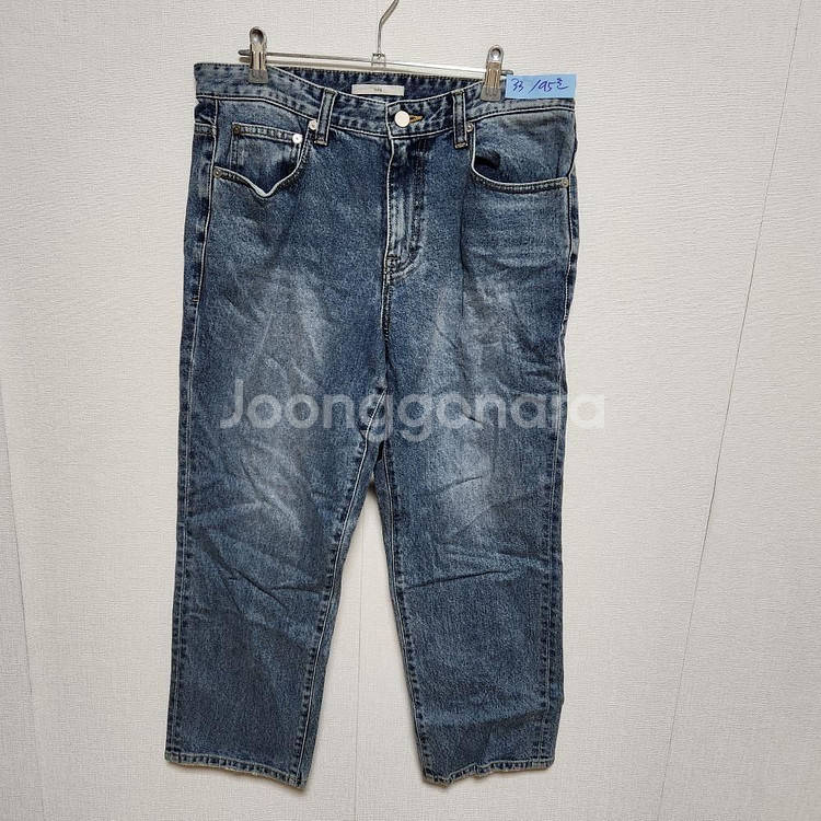 플랙 남성 청바지 33인치--0