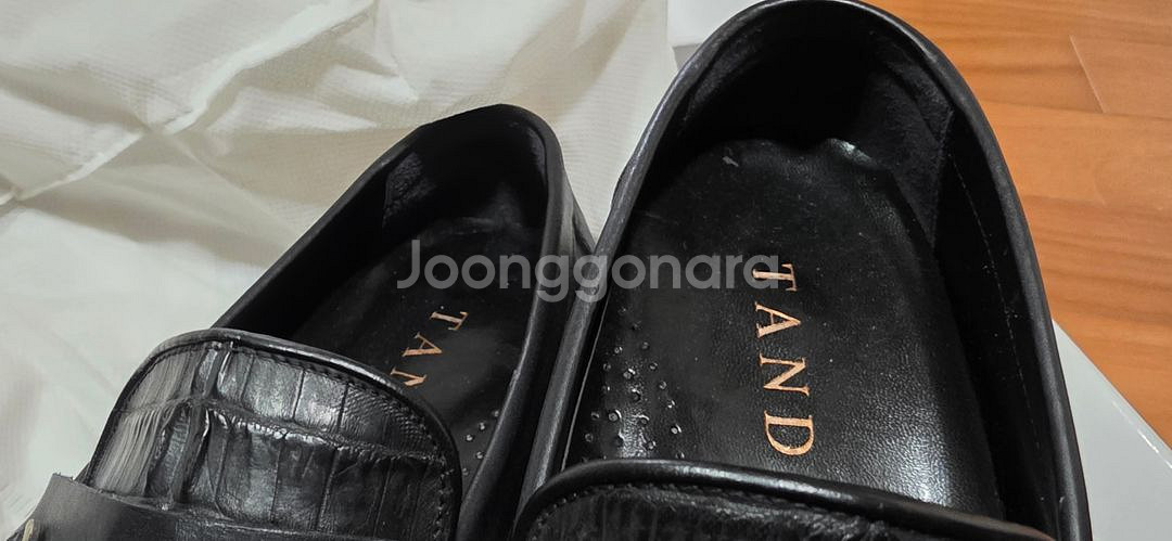 탠디 악어가죽 로퍼 구두 255사이즈(텐디,tandy.--5