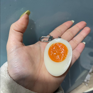 계란반숙 키링 열쇠고리 새것