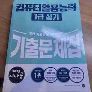 시나공 컴활1급 총정리 & 기출문제(필기,실기)