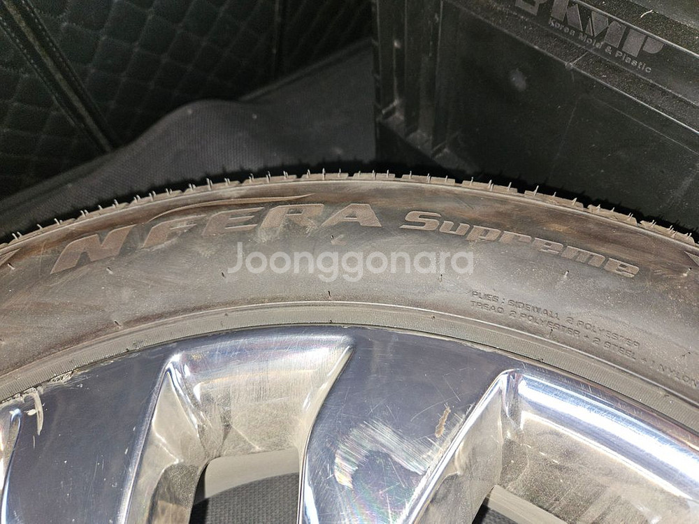 쏘렌토 크롬휠+235/55R19넥센 타이어(1본)--3