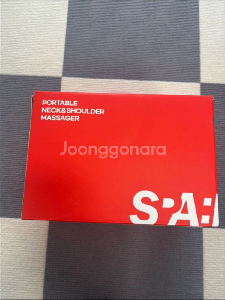 스파알 목어깨 마사지기--0