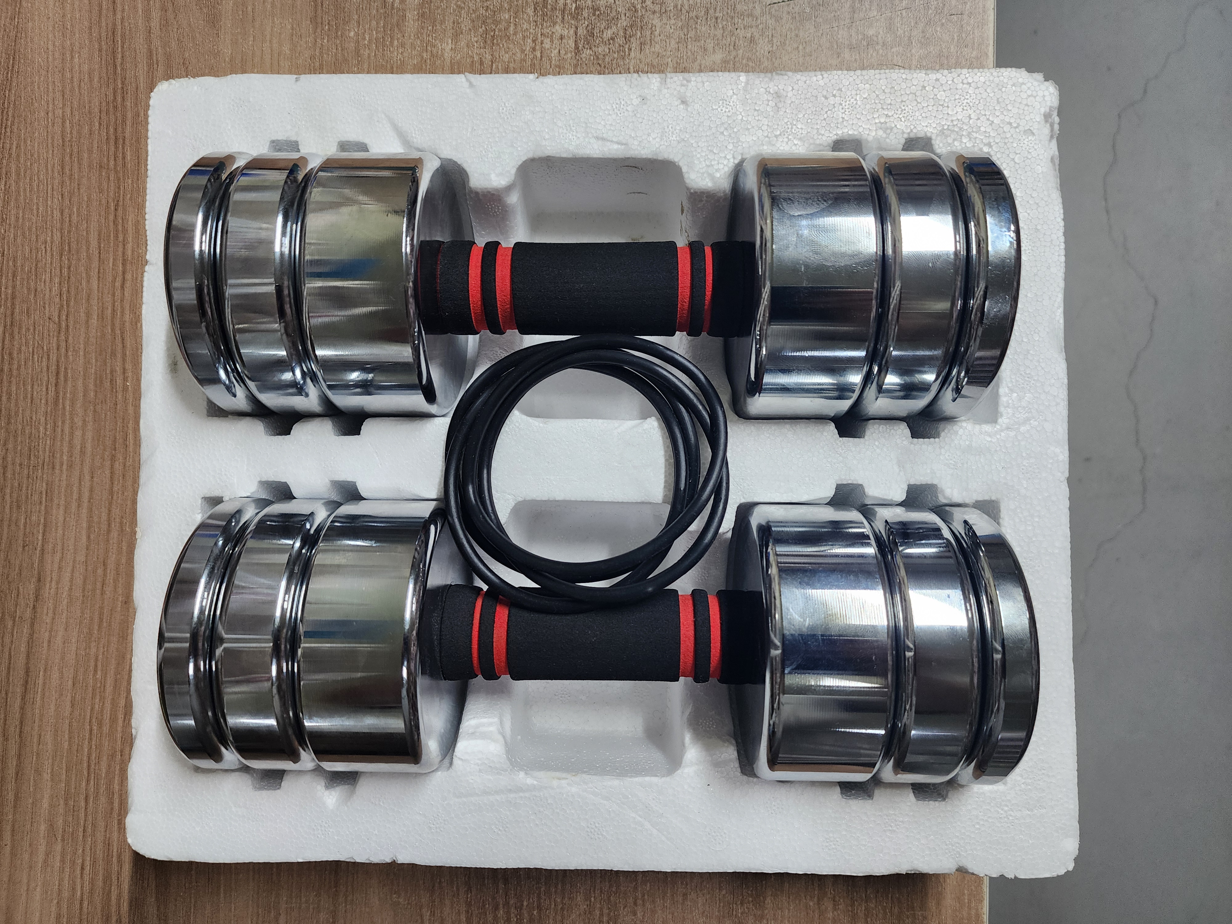 아령 무게조절 덤벨(5kg 8kg 10kg)겸용(2개)