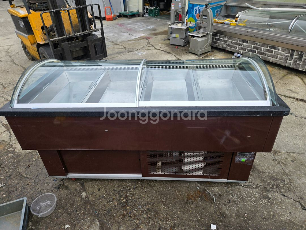 정육양념육쇼케이스 4구육절기/진공기/골절기/마트쇼케이스--0