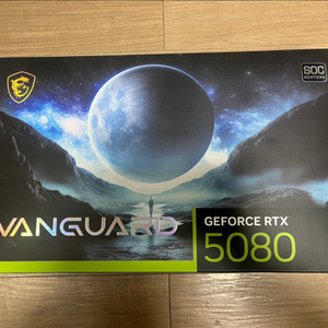 MSI RTX 5080 뱅가드 판매