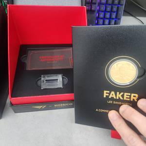 롤 T1 Faker 페이커 기념 금메달