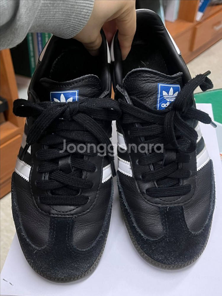 아디다스 삼바 OG 블랙 220--0