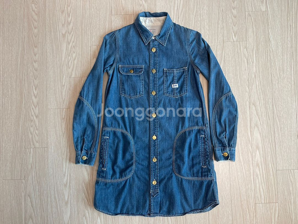 리 재팬 Lee 여성 데님 원피스--0