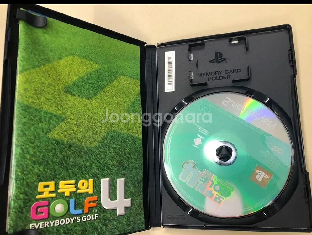 PS2 / 플스 모두의 골프 4 한글정발--2