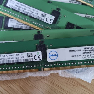 서버용 램 hynix pc4 2400t 16gb 6개