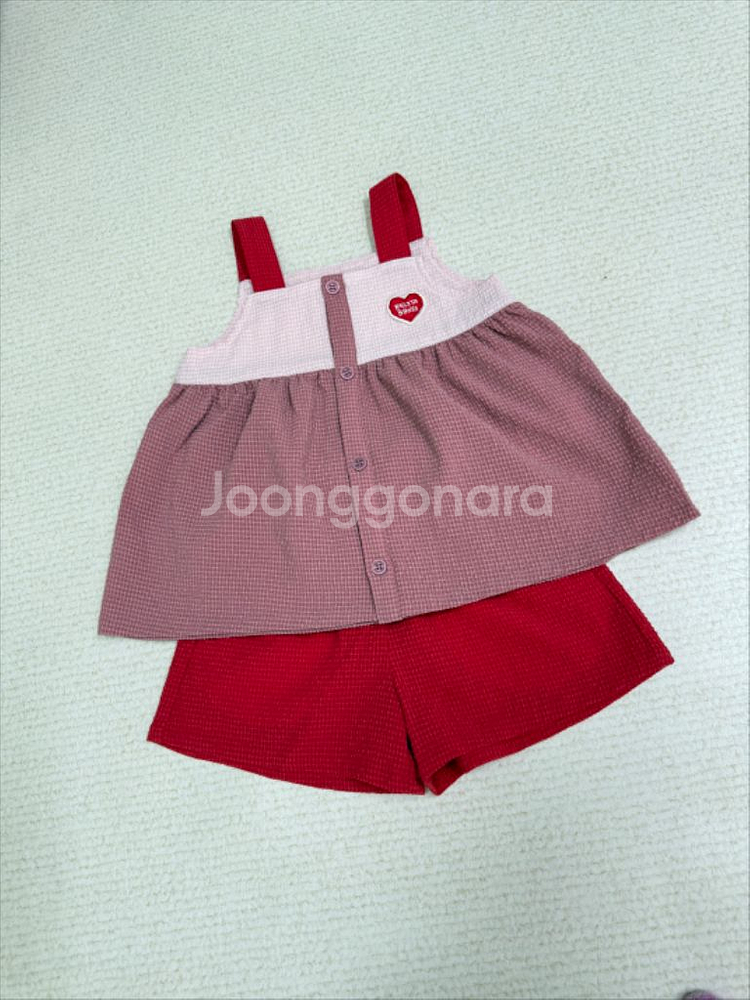 미착용) 벨리타앤보이즈 신상 셋업 100 여아--3