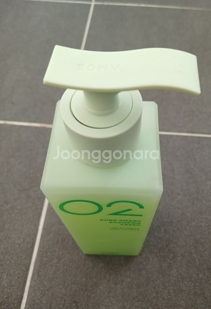 아모스 02 퓨어스마트 샴푸 프레시 500g--0