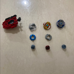 베이블레이드 런처+레퀴엠스프리건+롱기누스