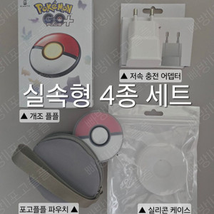 개조플플 4종세트 전문개조 신품 포고플플 포켓몬고