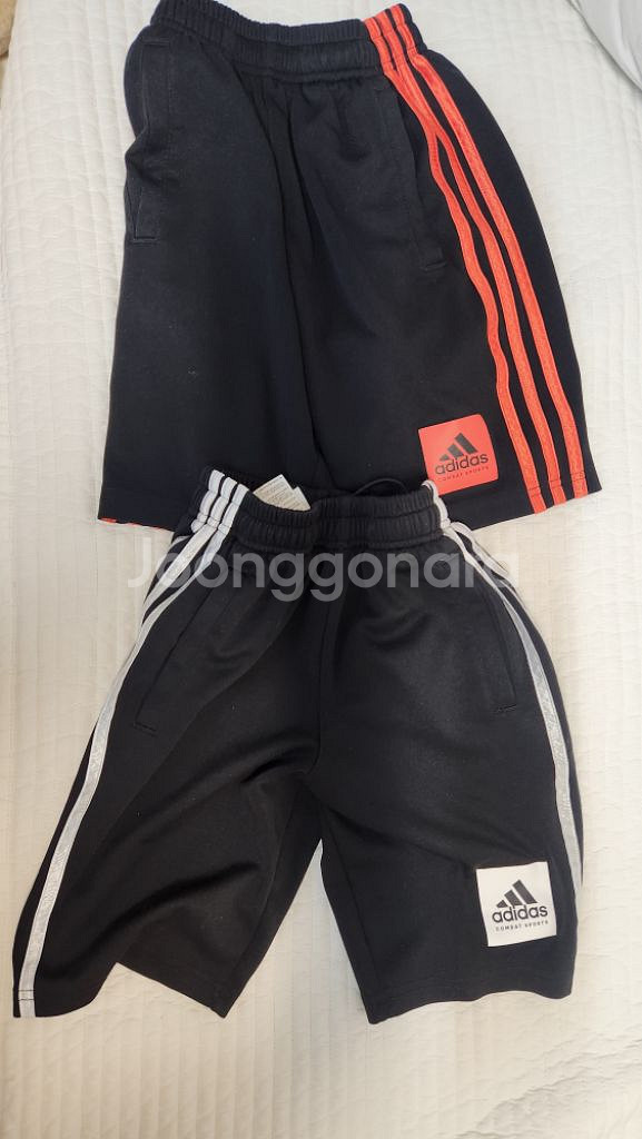아디다스 반팔 상하의 120 (두 세트)--2