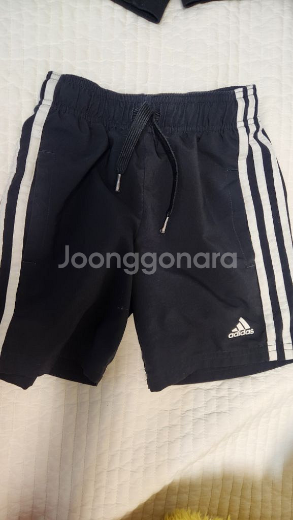 아디다스 반팔 상하의 120 (두 세트)--3