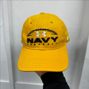 NAVY 언더아머 맨즈 풋볼 볼캡 모자