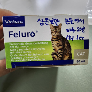 펠유로 고양이 방광 영양제