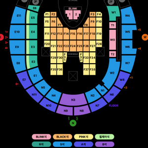 콘서트 블랙핑크 월드투어 in 고양 자리양도.