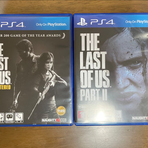 PS4 라스트 오브 어스 1, 2탄 플스게임