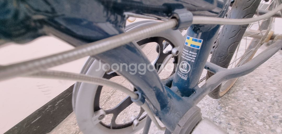 SAAB 사브 알루미늄 접이식 미니벨로 자전거 팝니다--1