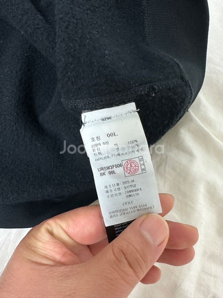 (L)메종키츠네 맨투맨 백화점판 팝니다--5