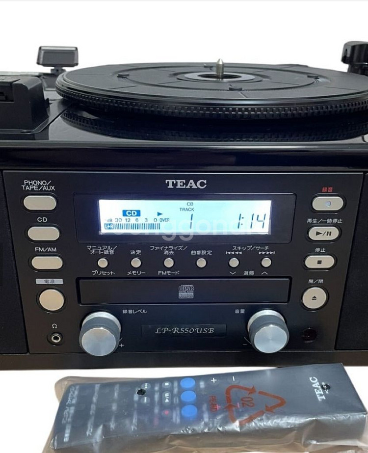 택포함가!!티악 TEAC LP-R550USB CD RE--4