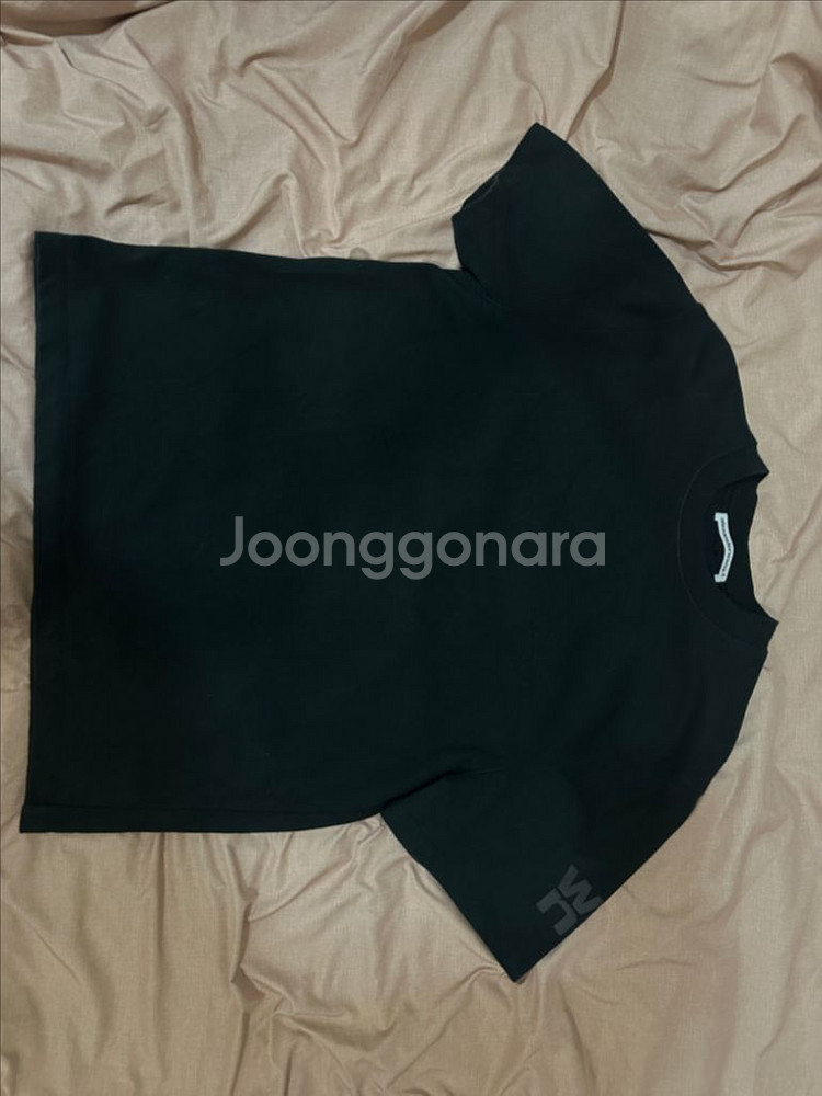 알렉산더왕 블랙 반팔 티셔츠 S--1