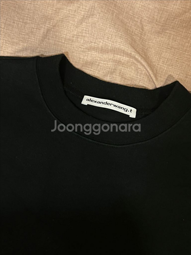 알렉산더왕 블랙 반팔 티셔츠 S--2