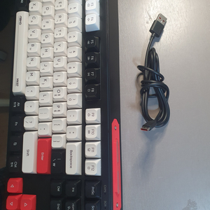 ABKO MK87 무소음 텐키레스 키보드 게이밍키보드