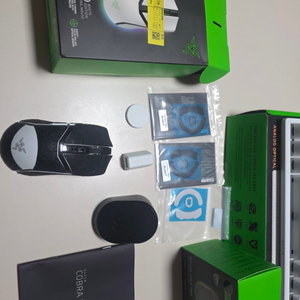 razer 코브라프로 무선충전독 게이밍마우스