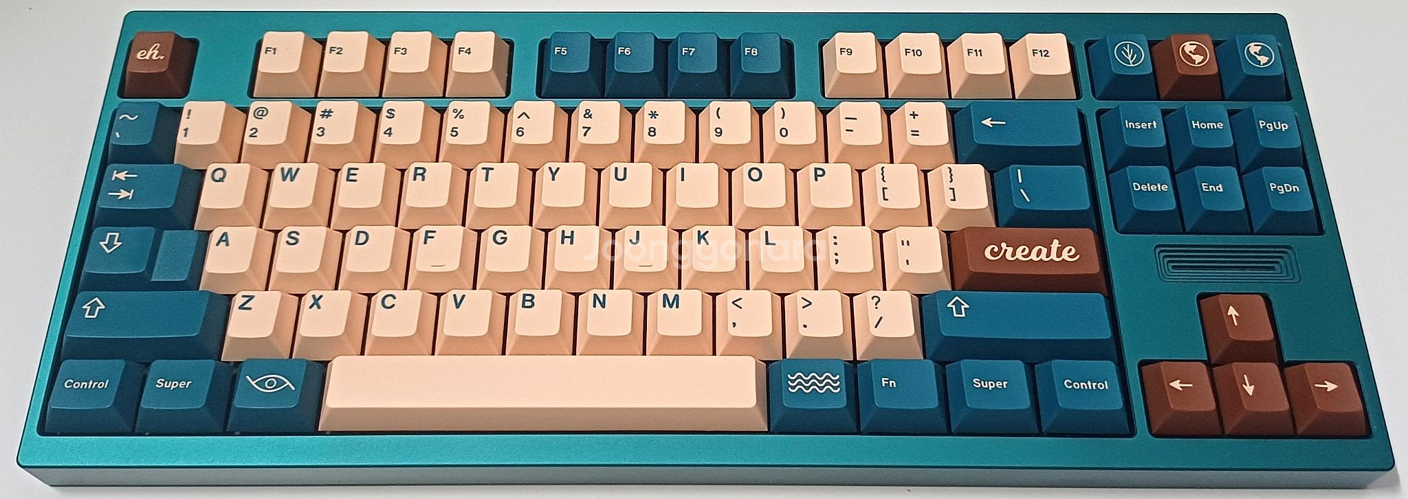 GMK Earth Tones Base+Novelti 팜--4