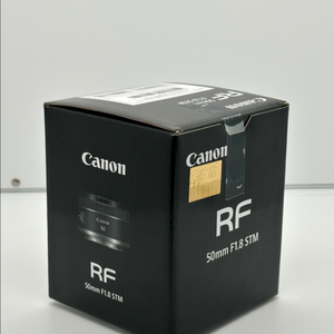 미개봉 새상품 캐논 RF 50mm F1.8 STM 렌즈