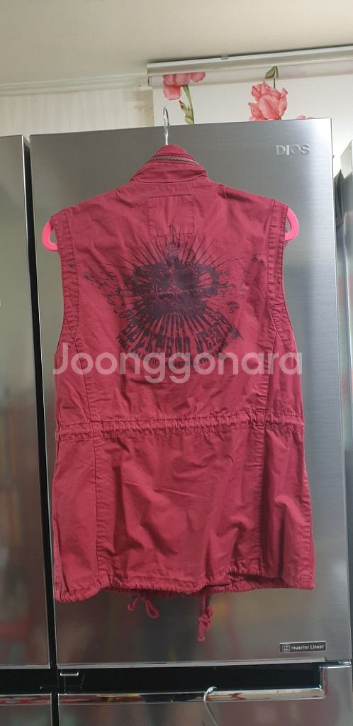[새제품]버커루야상조끼/여성자켓55-66/집업점퍼--0