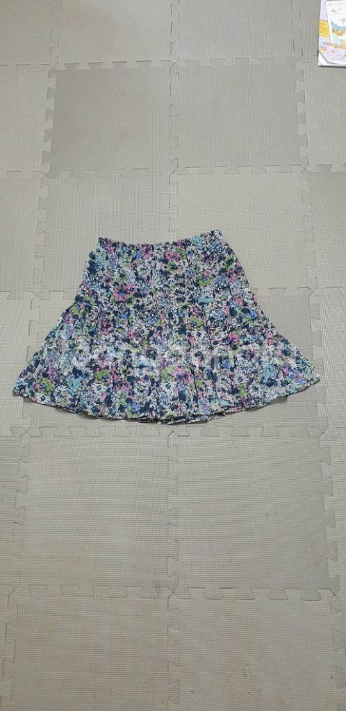 [프리]여성쉬폰치마(개별가격)/밴딩스커트/플라워레이스--5