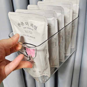 냉장고 투명 수납 정리함 소스 용기 주방 도어포켓 정리