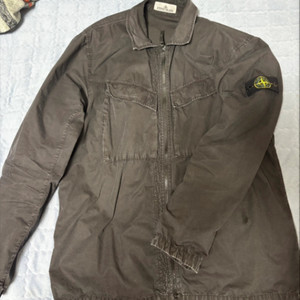 22fw 스톤아일랜드 올드이펙트 오버셔츠 XL 블랙