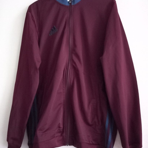 아디다스 마룬 버건디 트랙탑 저지 져지집업 100/L