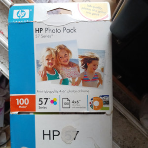 HP57 포토용지 2권