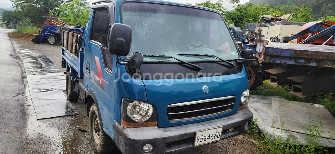 1톤 봉고 프런티어 사륜 4륜 4WD 덤프--1