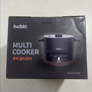 휴빅 멀티쿠커 HB-MC3700B 미개봉신품