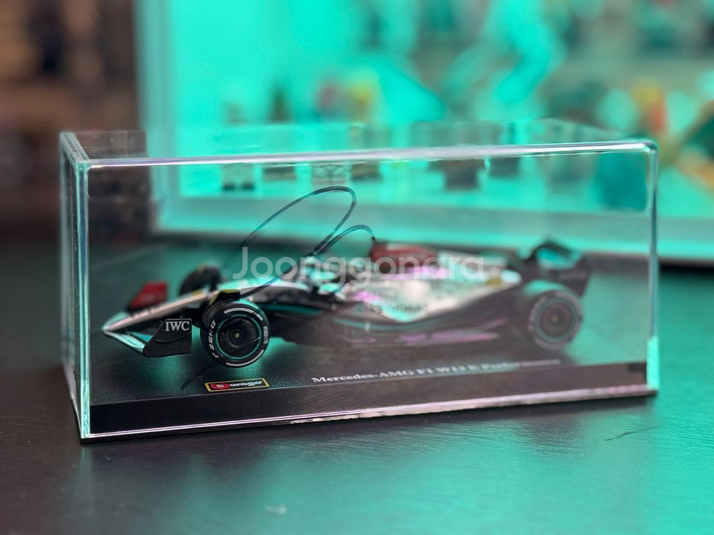 F1 메르세데스 벤츠 루이스해밀턴 친밀사인 다이캐스트--1