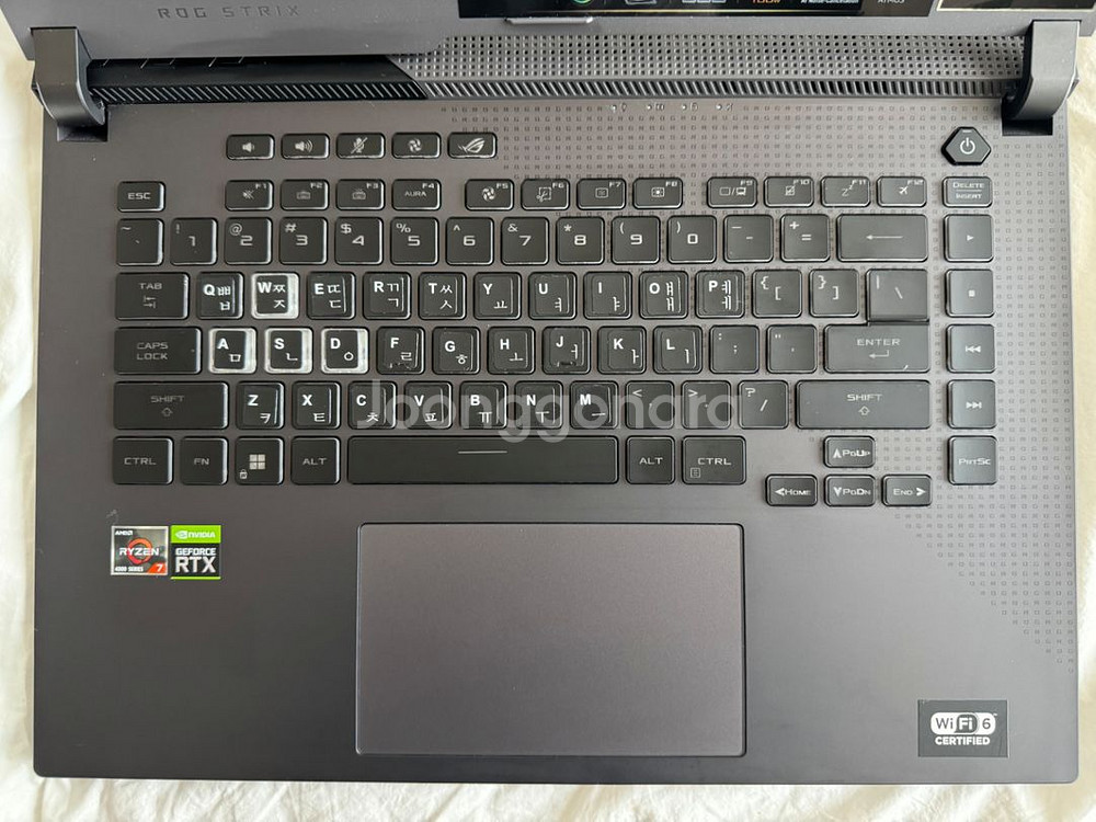 아수스 R7 4800 RTX3060 노트북정리해요--5