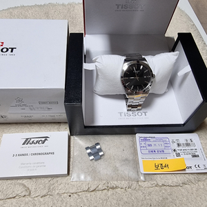 티쏘 젠틀맨 쿼츠시계(풀박)40mm