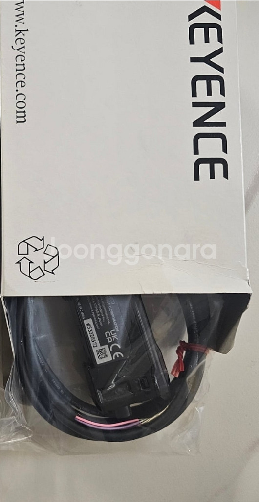 키엔스 레이저센서+앰프/AI-H100 + AI-1000--1