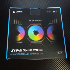리안리 유니팬 SL-INF 120 블랙