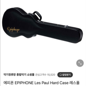 에피폰 레스폴 기타 하드 케이스